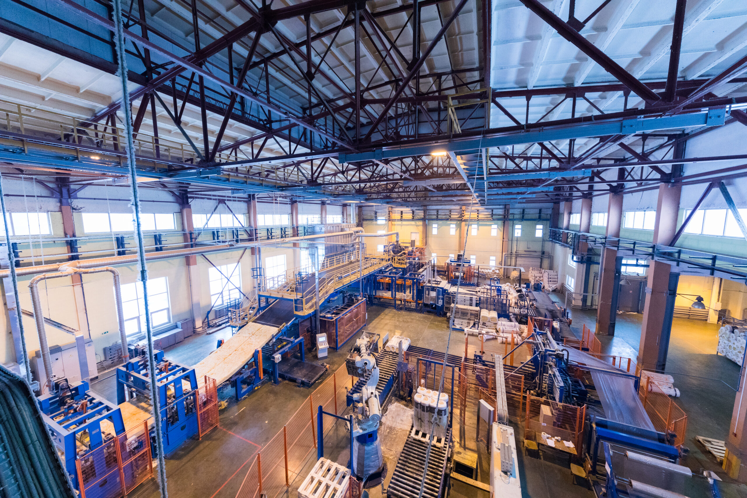fiberglass production industry equipment at manufacture background fiberglass production industry equipment at manufacture background